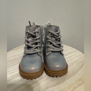 NEW! Old Navy Sparkly Gray Kids Boots